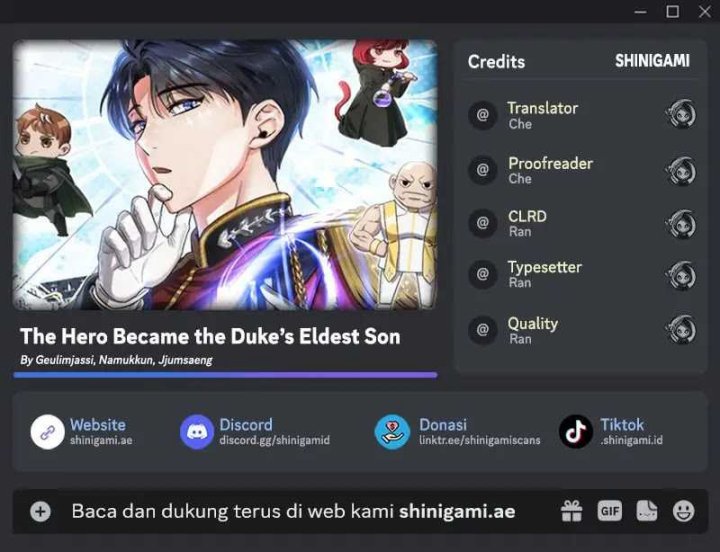 The Hero Became the Duke’s Eldest Son