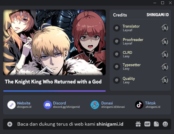 The KnightKing Who Returned with a God
