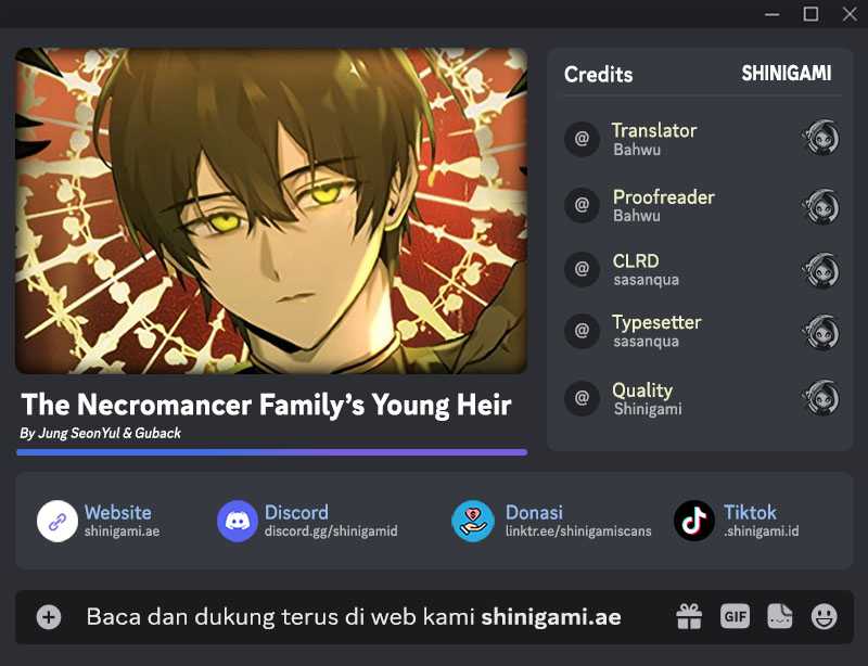 The Necromancer Family’s Young Heir