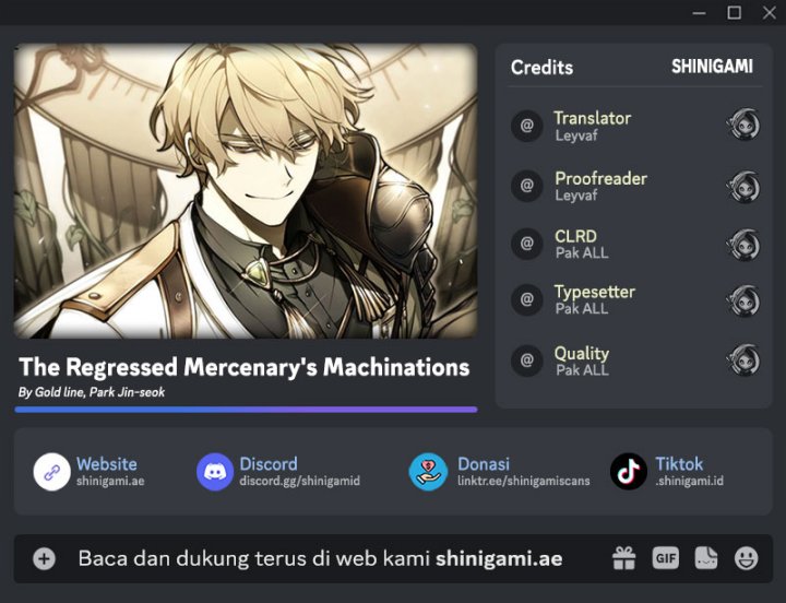 The Regressed Mercenary’s Machinations
