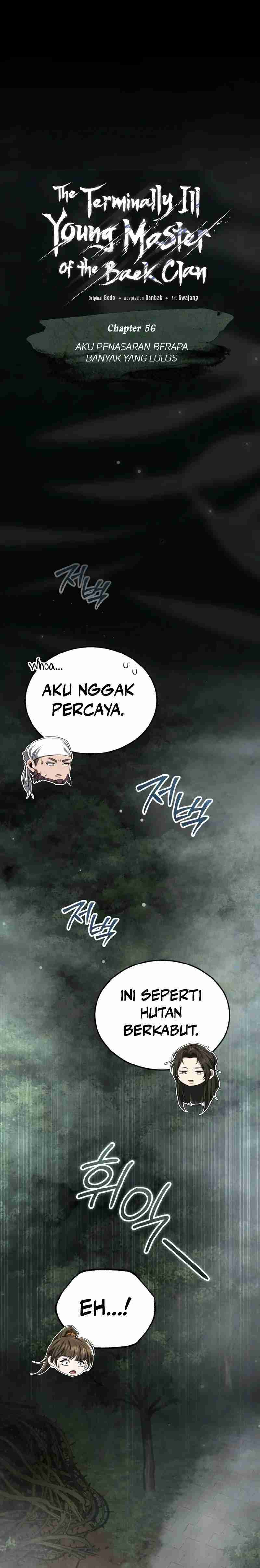 The Terminally Ill Young Master of the Baek Clan