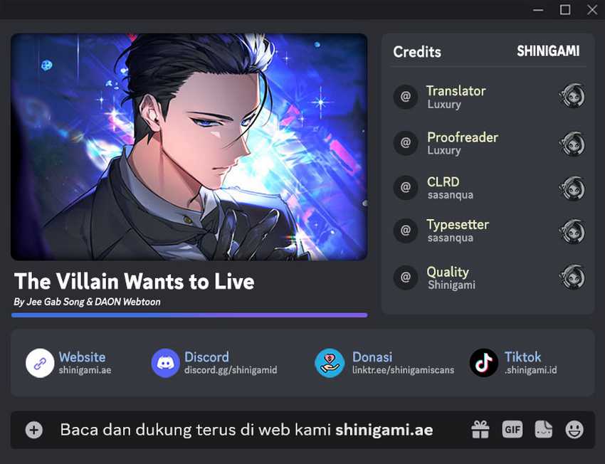 The Villain Wants To Live