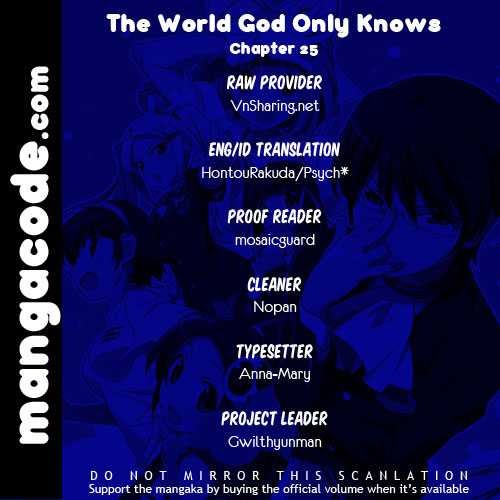 The World God Only Knows Chapter 25