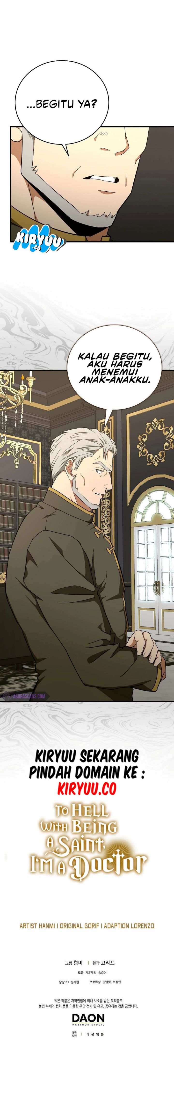 To Hell With Being a Saint, I’m a Doctor