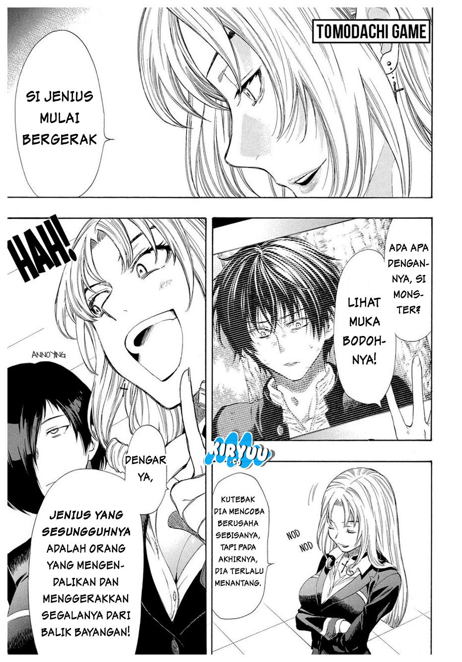 Tomodachi Game