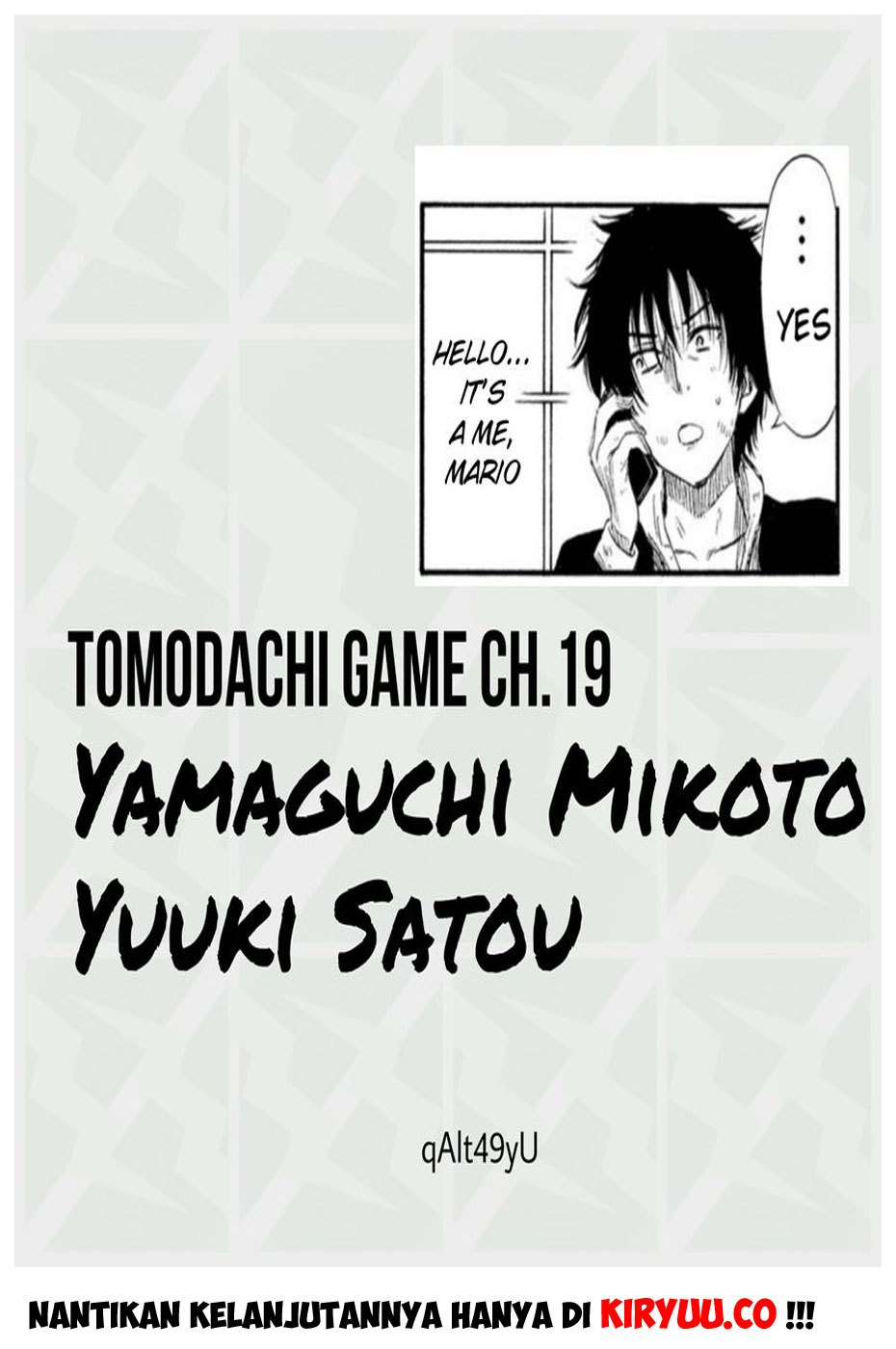 Tomodachi Game