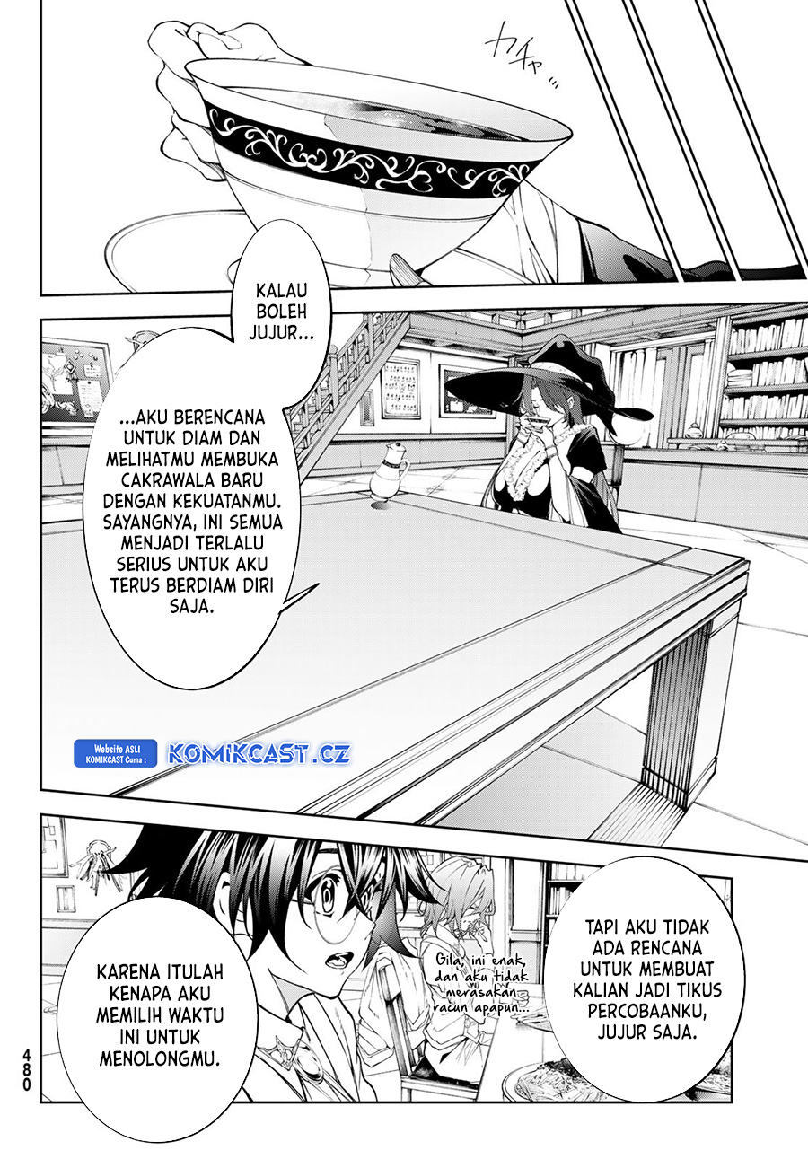 Tsue to Tsurugi no Wistoria Chapter 35