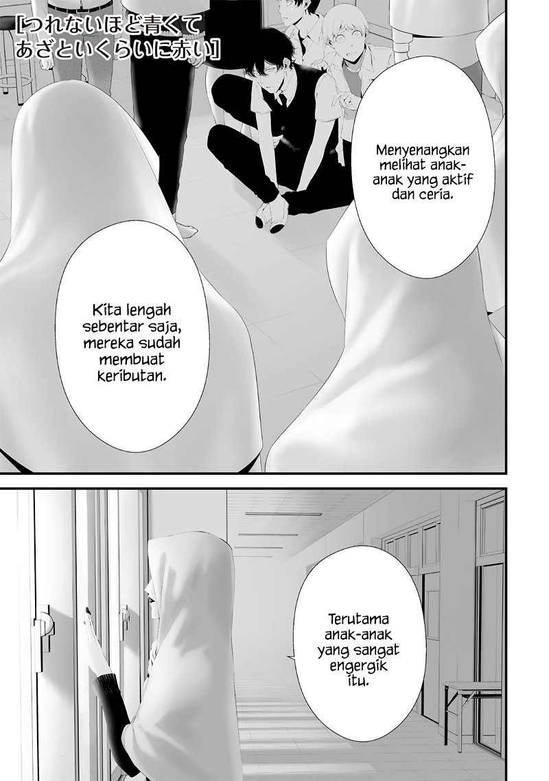 Tsurenai Hodo Aokute Azatoi Kurai ni Akai Chapter 45