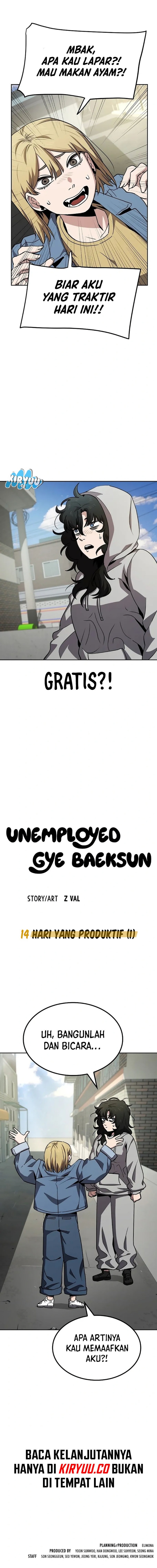 Unemployed Gye Baek Soon