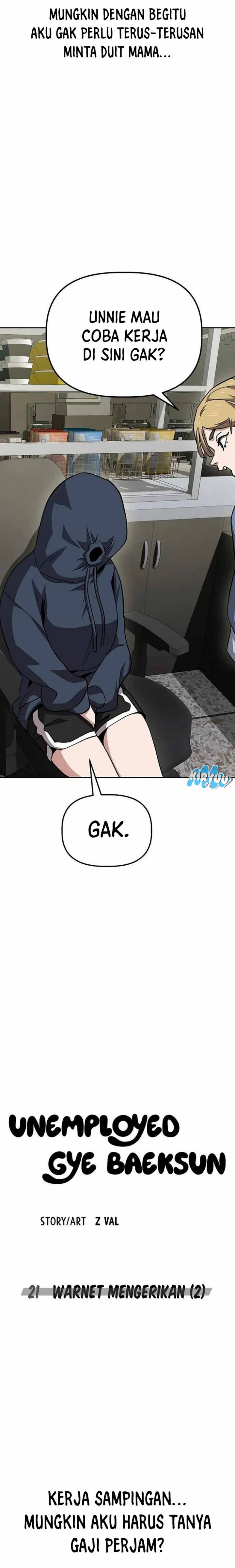Unemployed Gye Baek Soon