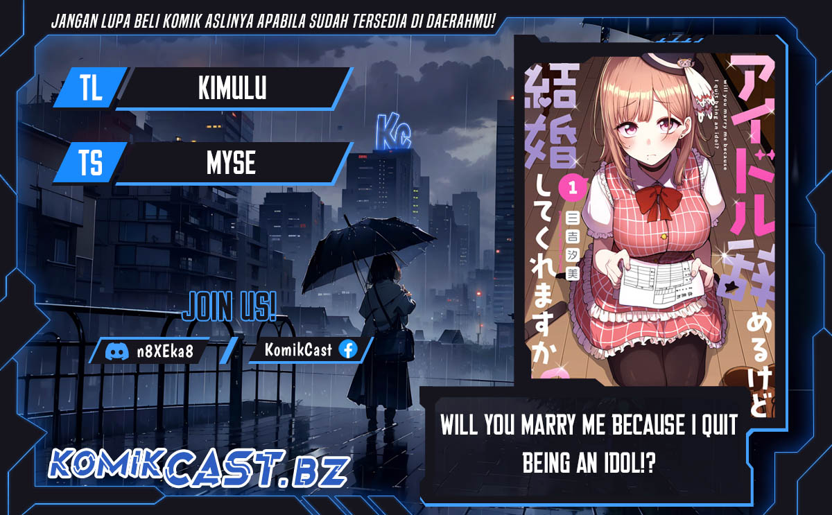 Will You Marry Me If I Quit Being an Idol?!