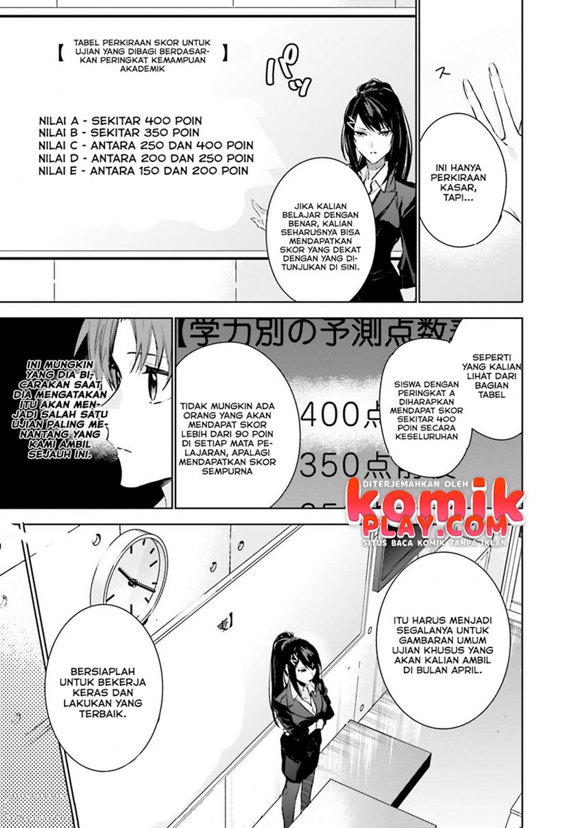 Youkoso Jitsuryoku Shijou Shugi no Kyoushitsu e: 2-nensei-hen Chapter 1.2