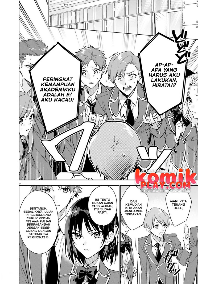 Youkoso Jitsuryoku Shijou Shugi no Kyoushitsu e: 2-nensei-hen Chapter 1.2