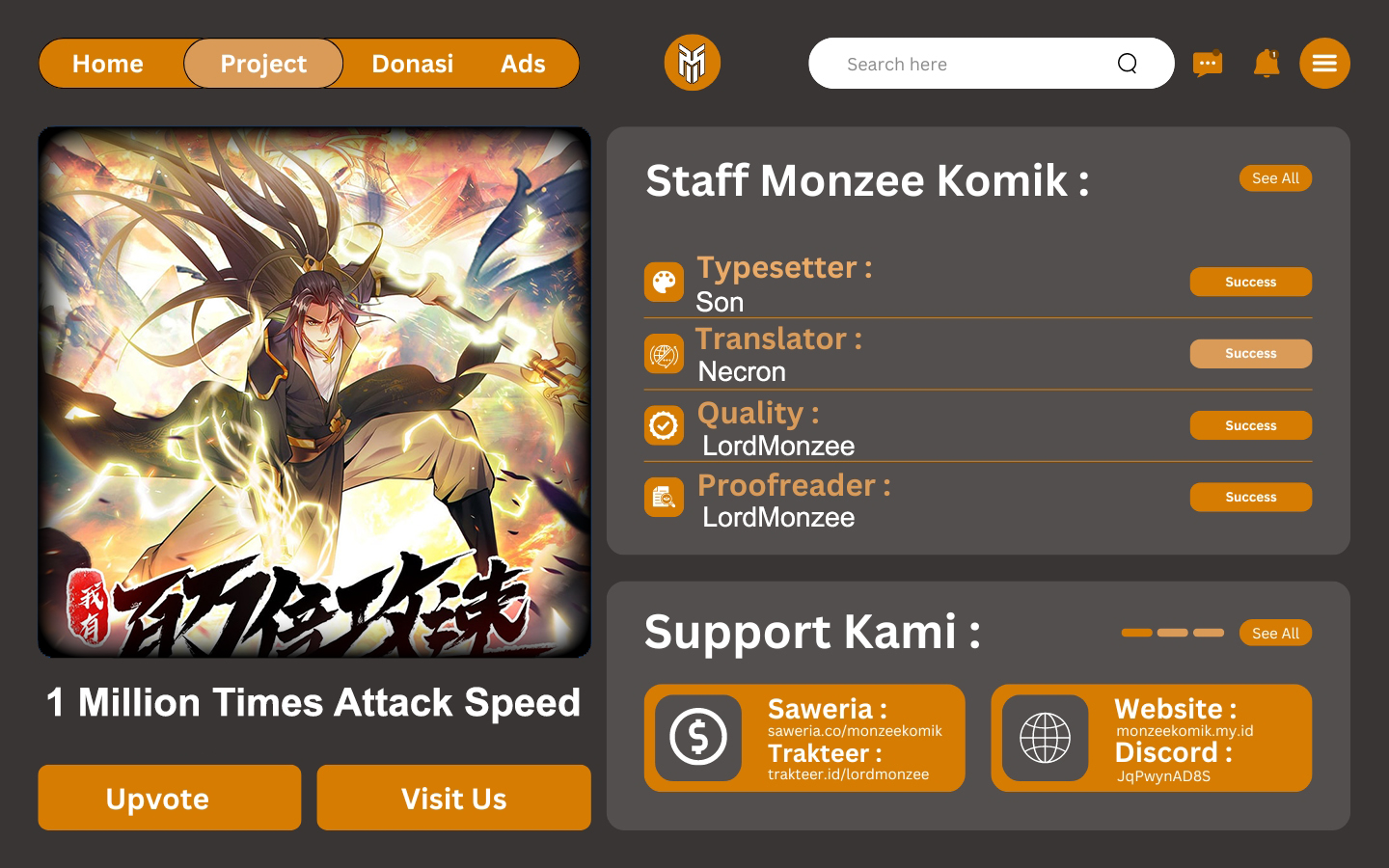1 Million Times Attack Speed