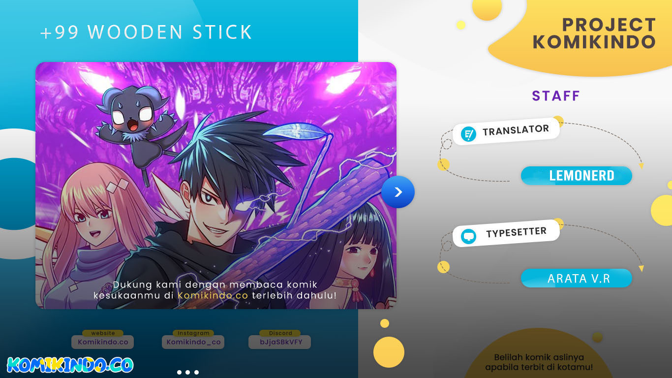 +99 Wooden Stick