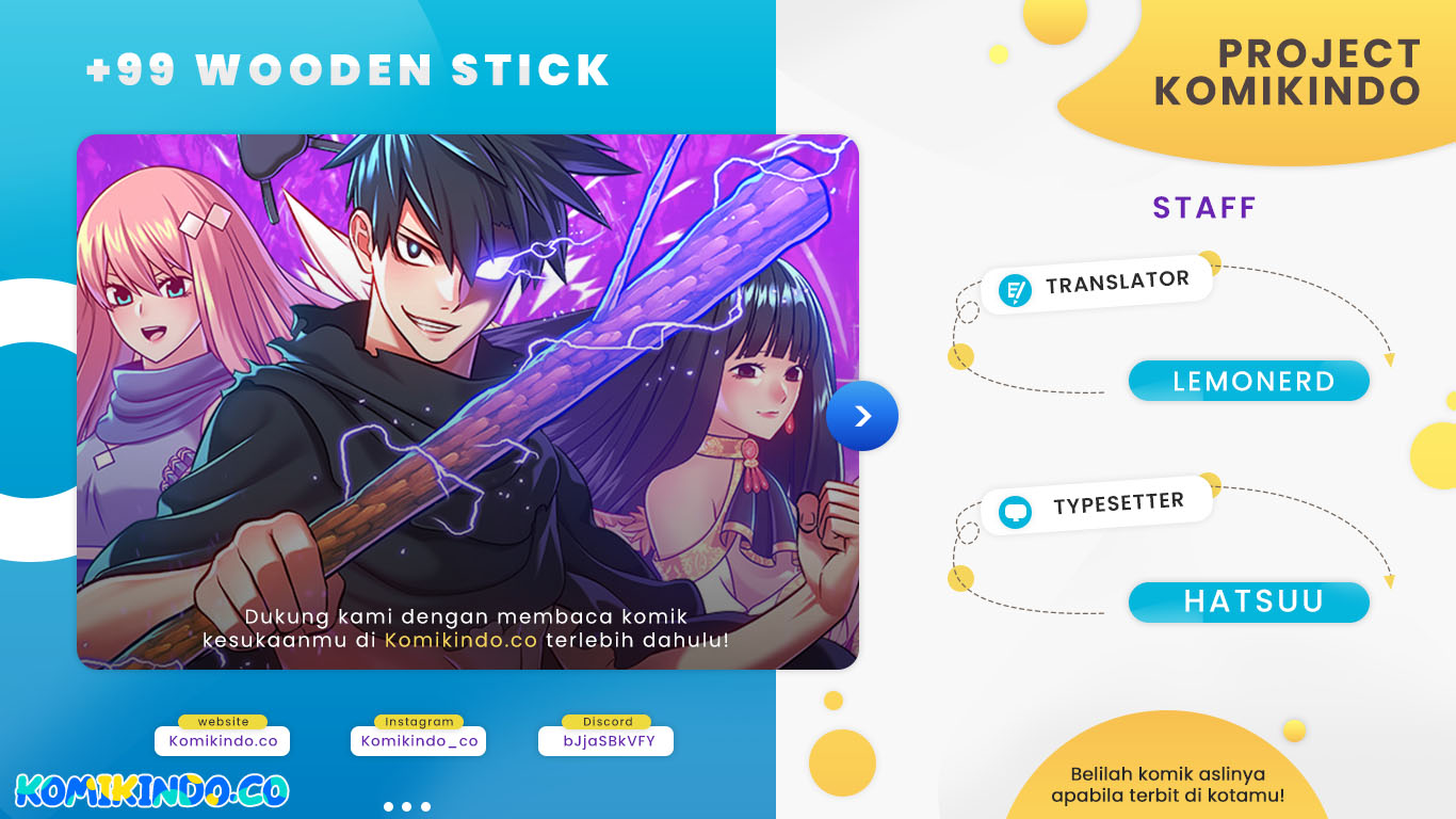 +99 Wooden Stick
