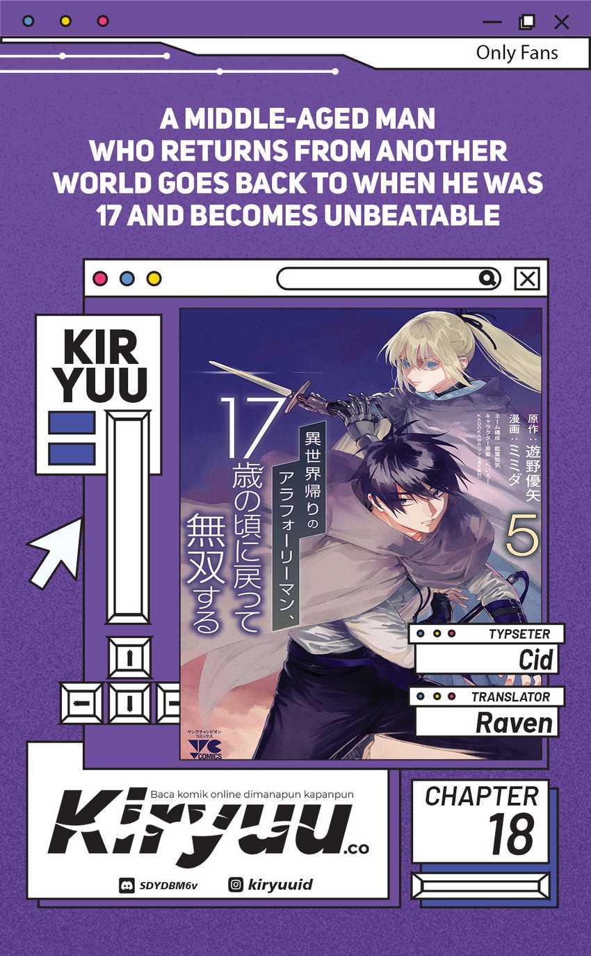 A Middle-Aged Man Who Returns From Another World Goes Back to When He Was 17 and Becomes Unbeatable