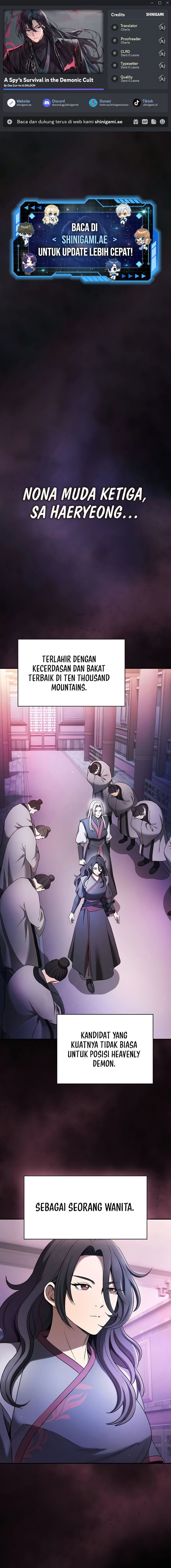 A Spy’s Survival in the Demonic Cult