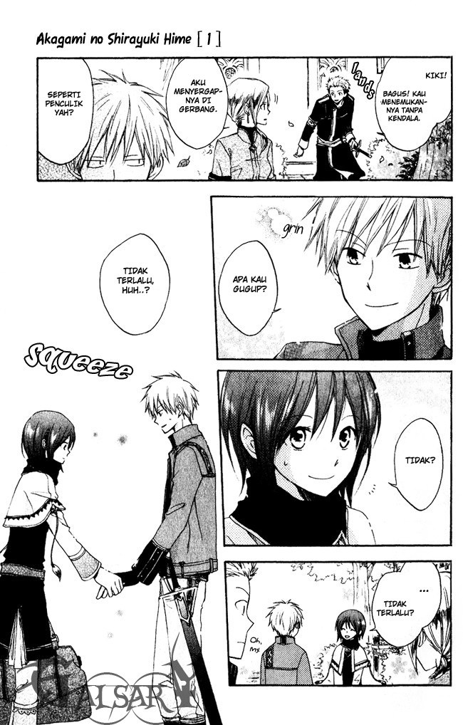 Akagami no Shirayuki-hime Chapter 4