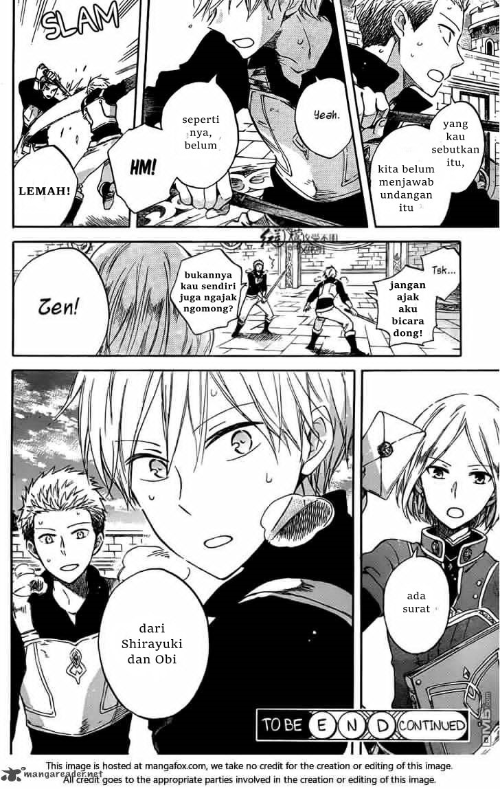 Akagami no Shirayuki-hime Chapter 62