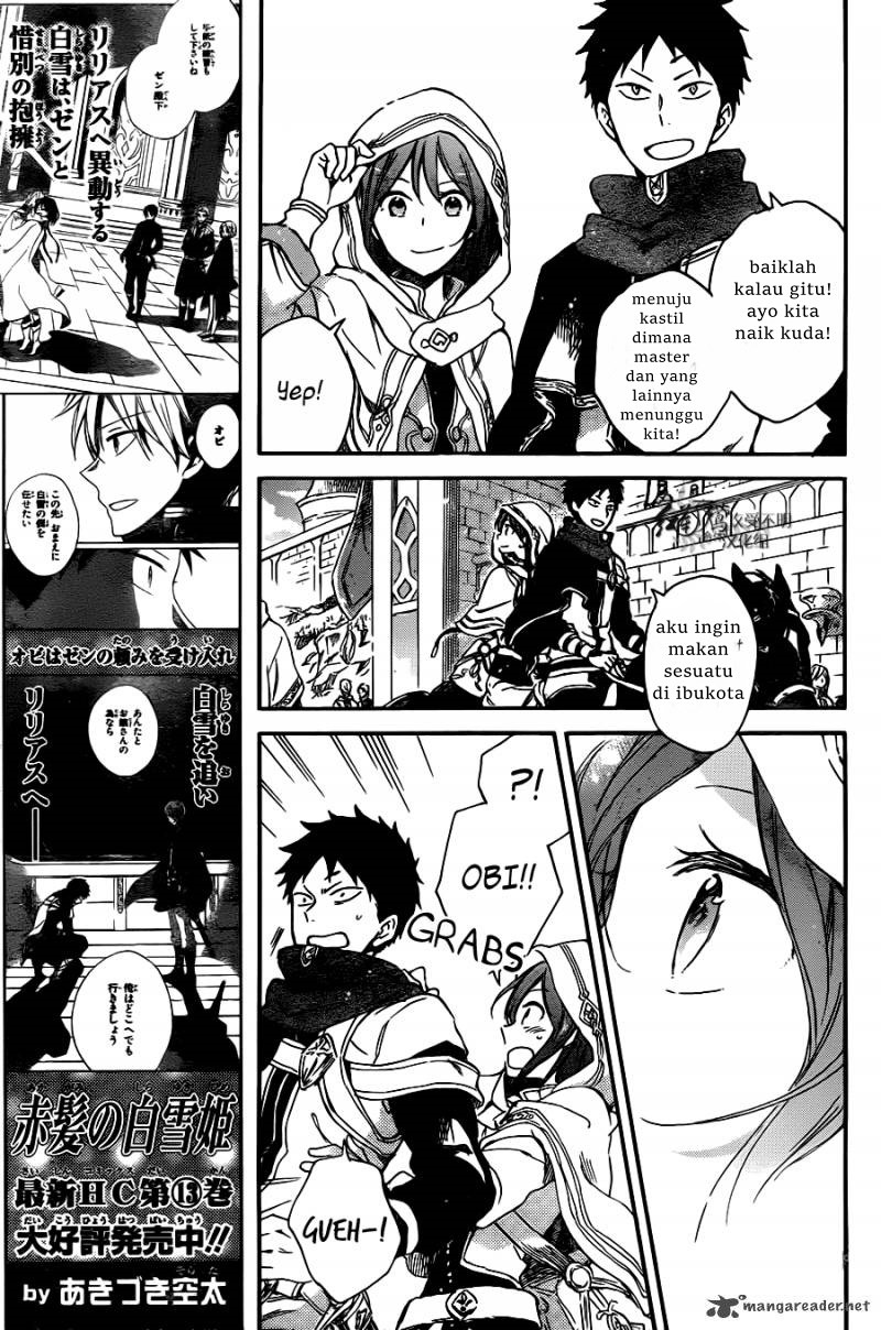 Akagami no Shirayuki-hime Chapter 65