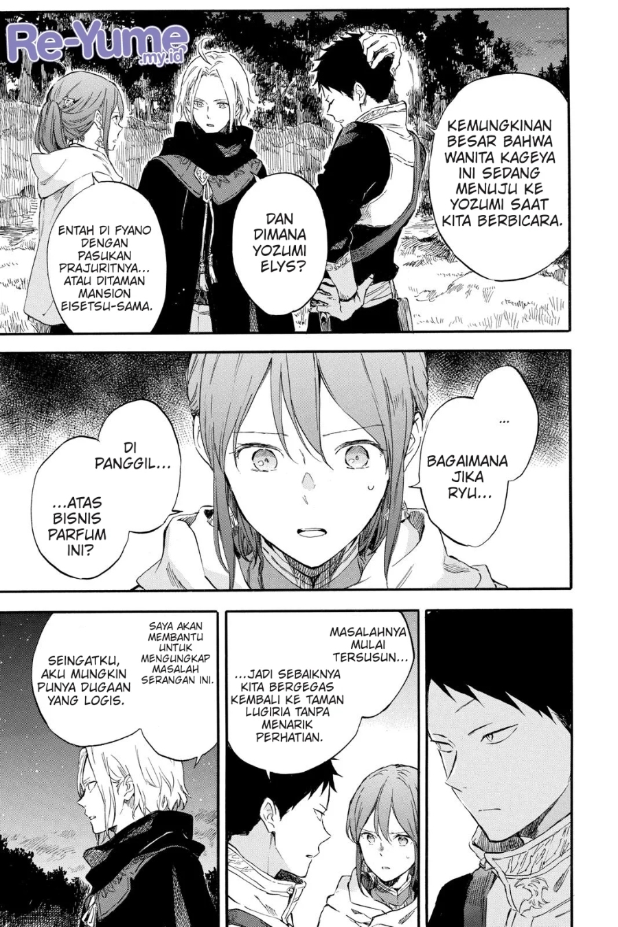 Akagami no Shirayuki-hime Chapter 121