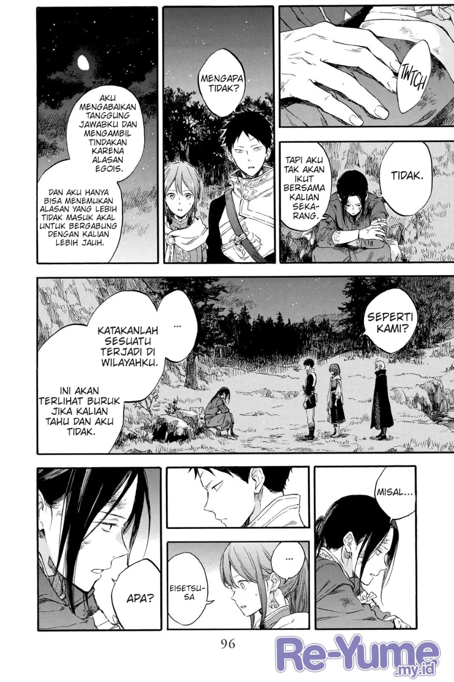 Akagami no Shirayuki-hime Chapter 121