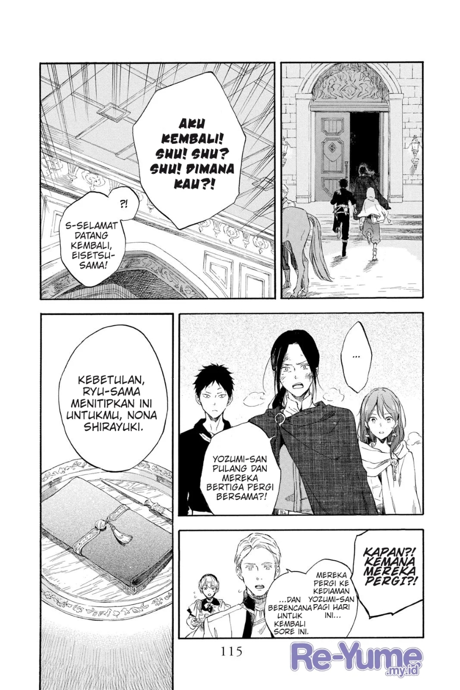 Akagami no Shirayuki-hime Chapter 122