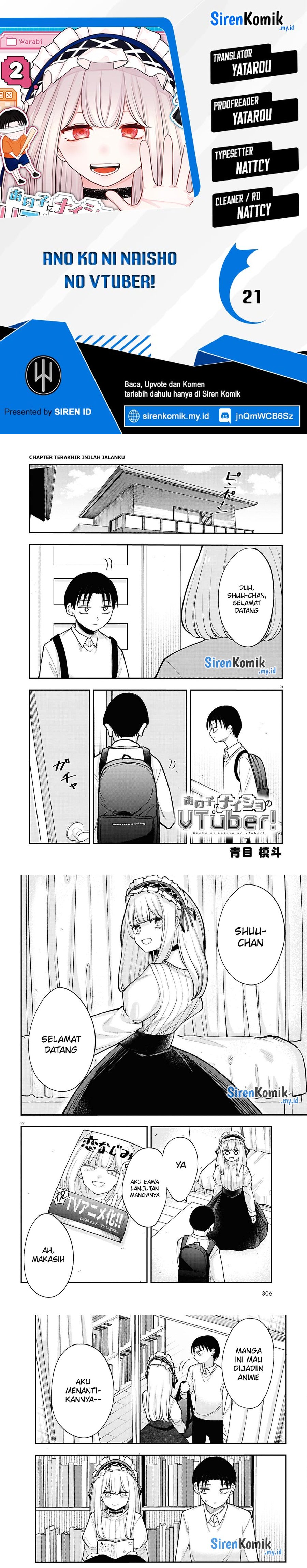 Ano Ko ni Naisho no VTUBER!
