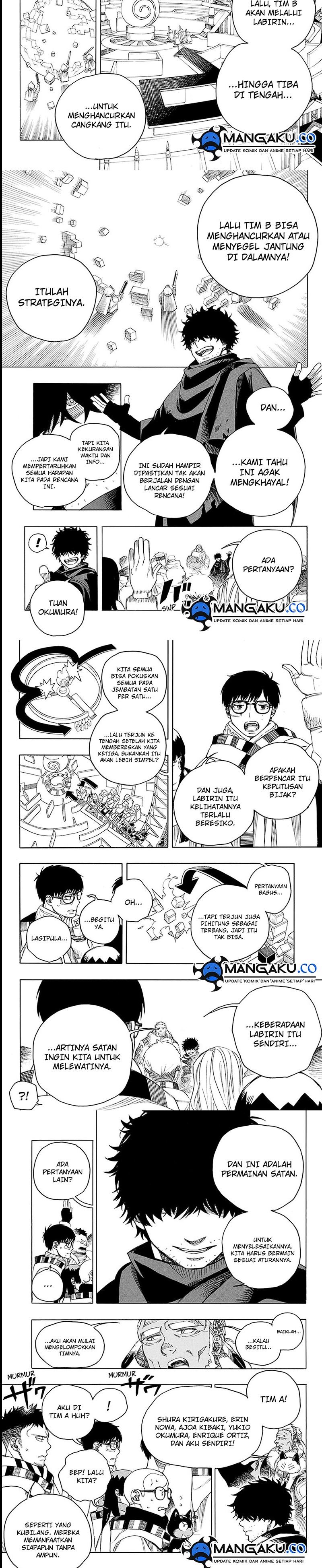 Ao no Exorcist Chapter 145