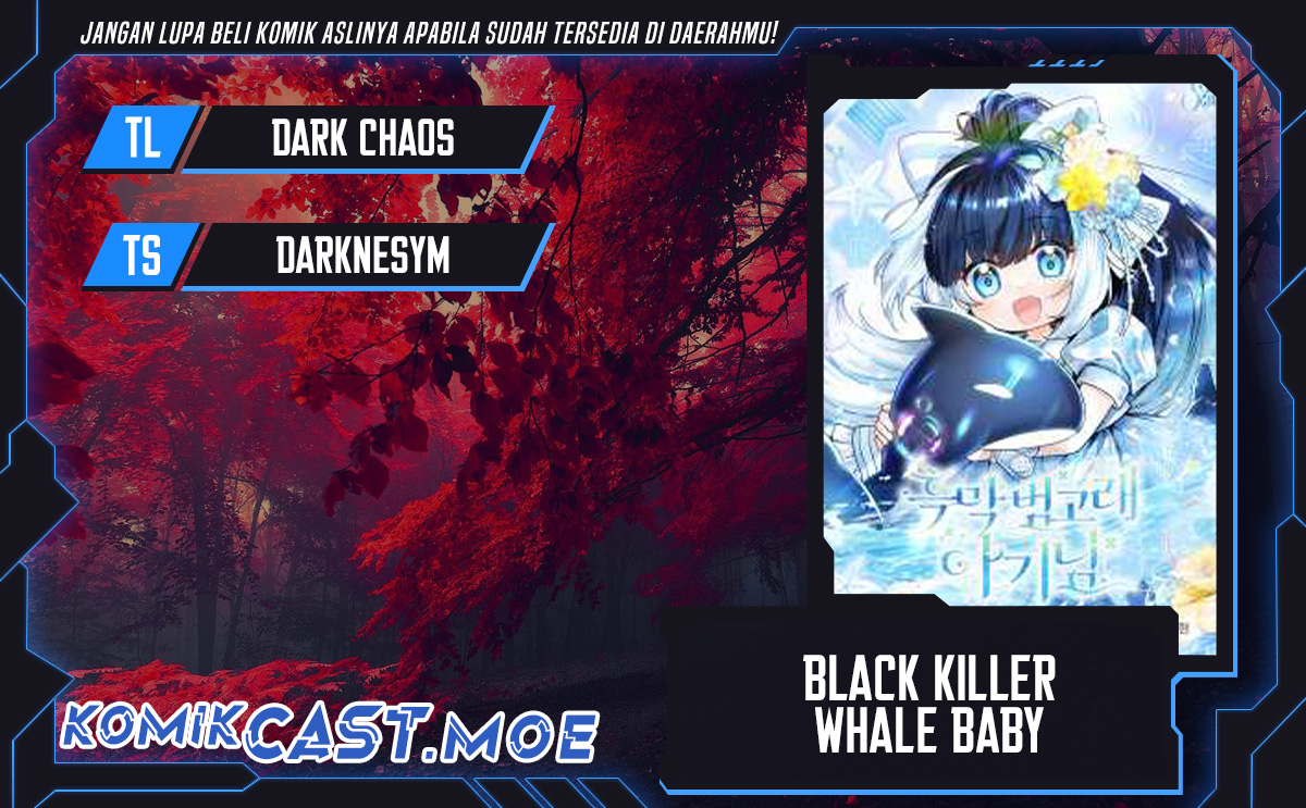 Black Killer Whale Baby