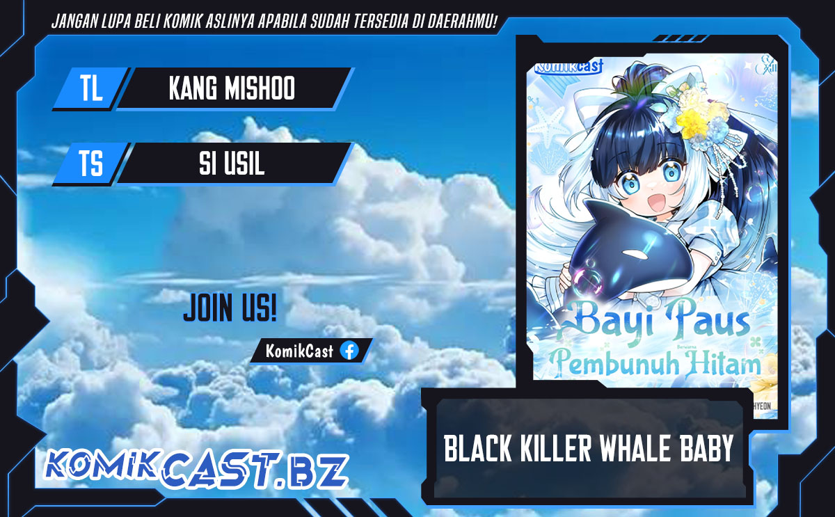 Black Killer Whale Baby