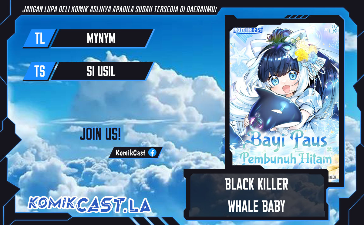 Black Killer Whale Baby