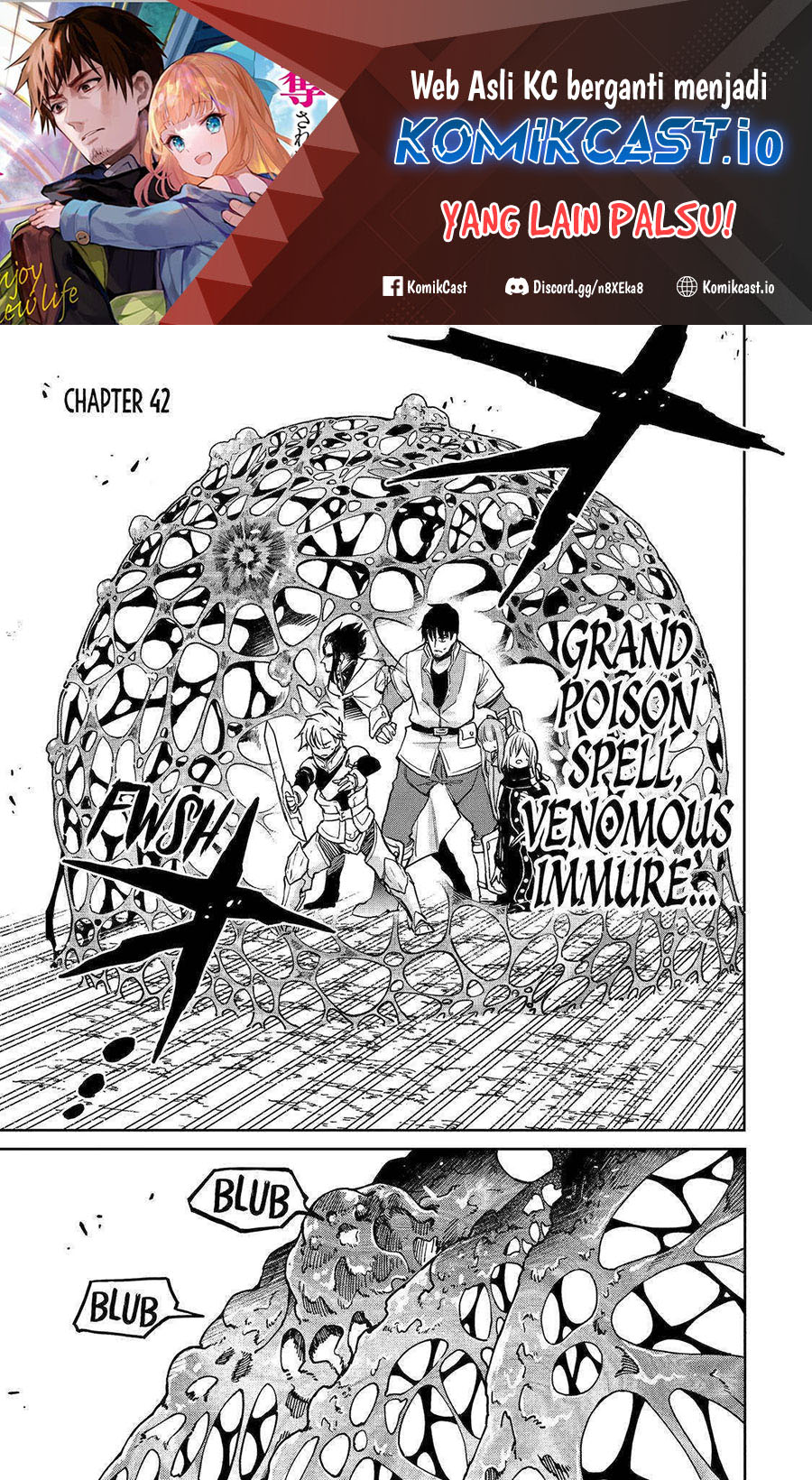 Boukensha License o Hakudatsu Sareta Ossan Dakedo, Manamusume ga Dekita no de Nonbiri Jinsei Chapter 42