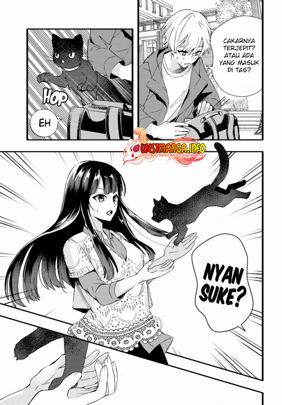 Chiteki de Cool na Kouhai Bijo, Ore no Kai Neko ni naru Chapter 4