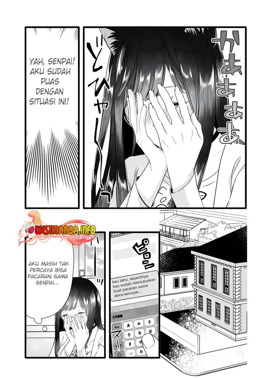 Chiteki de Cool na Kouhai Bijo, Ore no Kai Neko ni naru Chapter 14