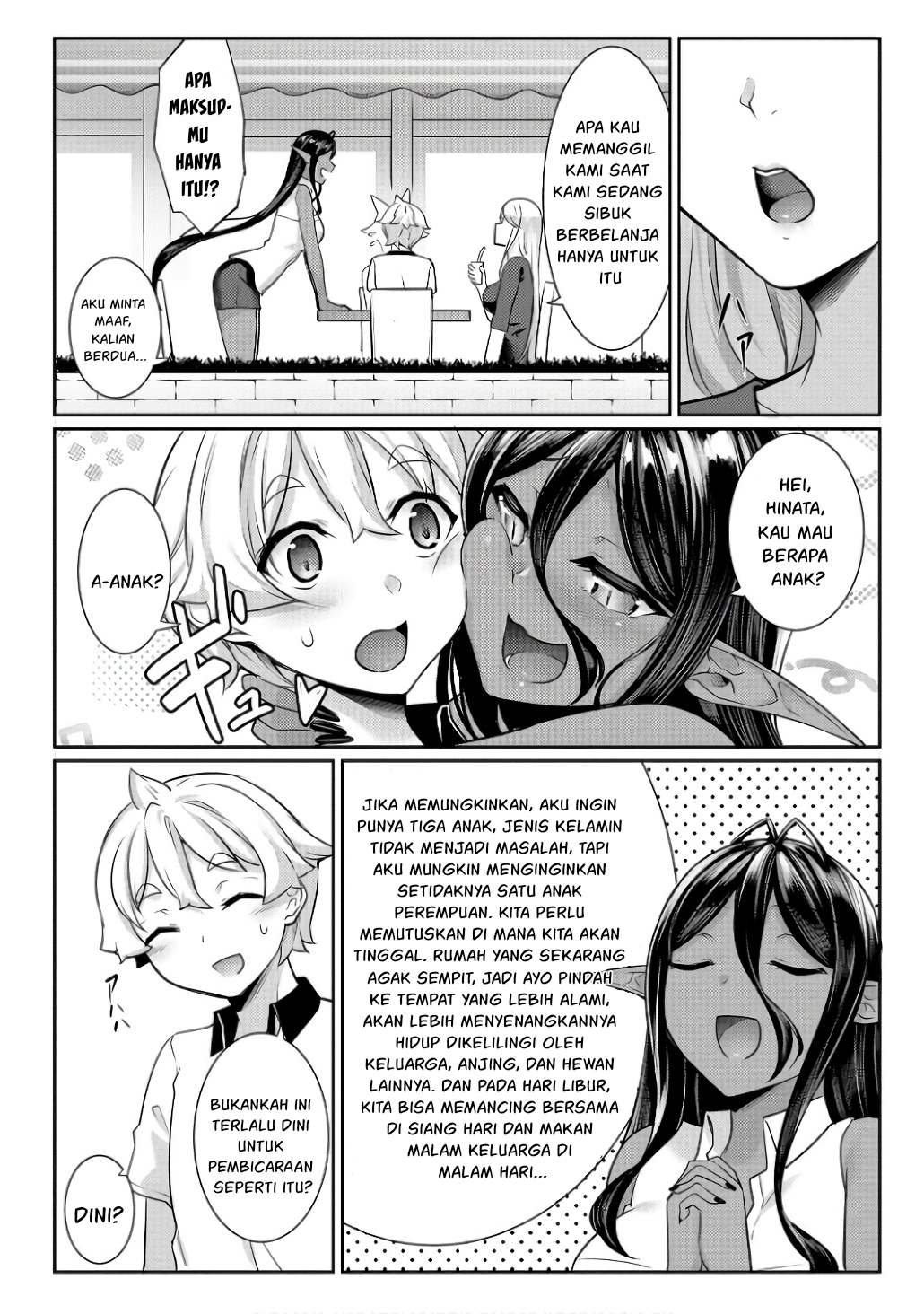 Chotto Dake ai ga Omoi Dark Elf ga Isekai Kara Oikakete Kita Chapter 12