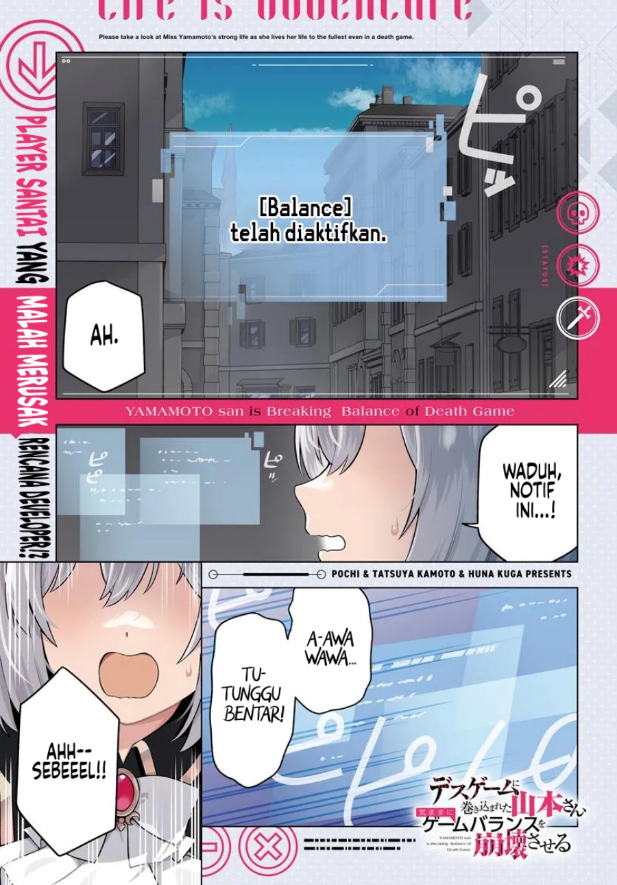 Desugemu ni Makikomareta Yamamoto-san, Kimama ni Gemu Baransu wo Hokai Saseru