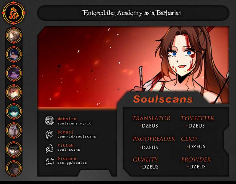 Entered the Academy as a Barbarian