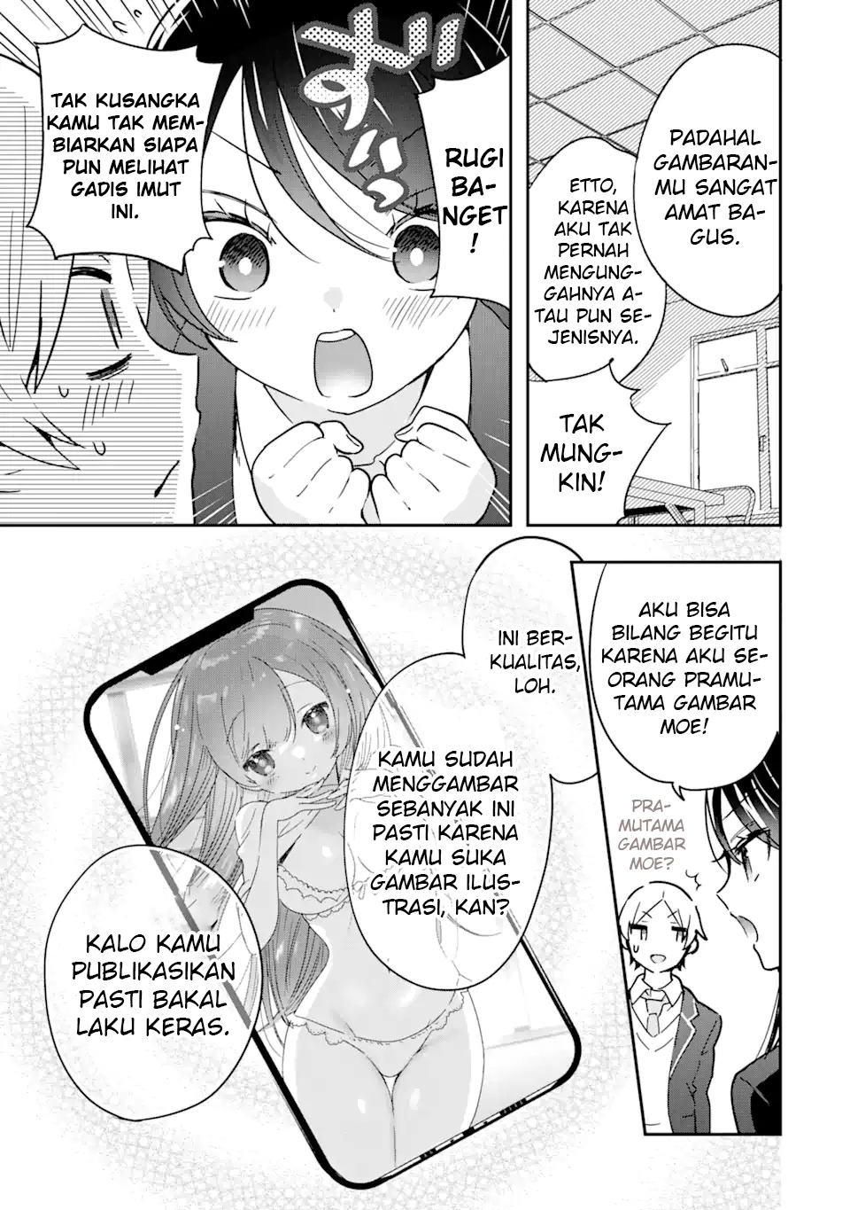 Gakuen 1 no Bishoujo wa x x Eshi no Ore ni Horeteiru!? (The Number 1 Beautiful Girl in the School is in Love With Me, the XXX Artist.)