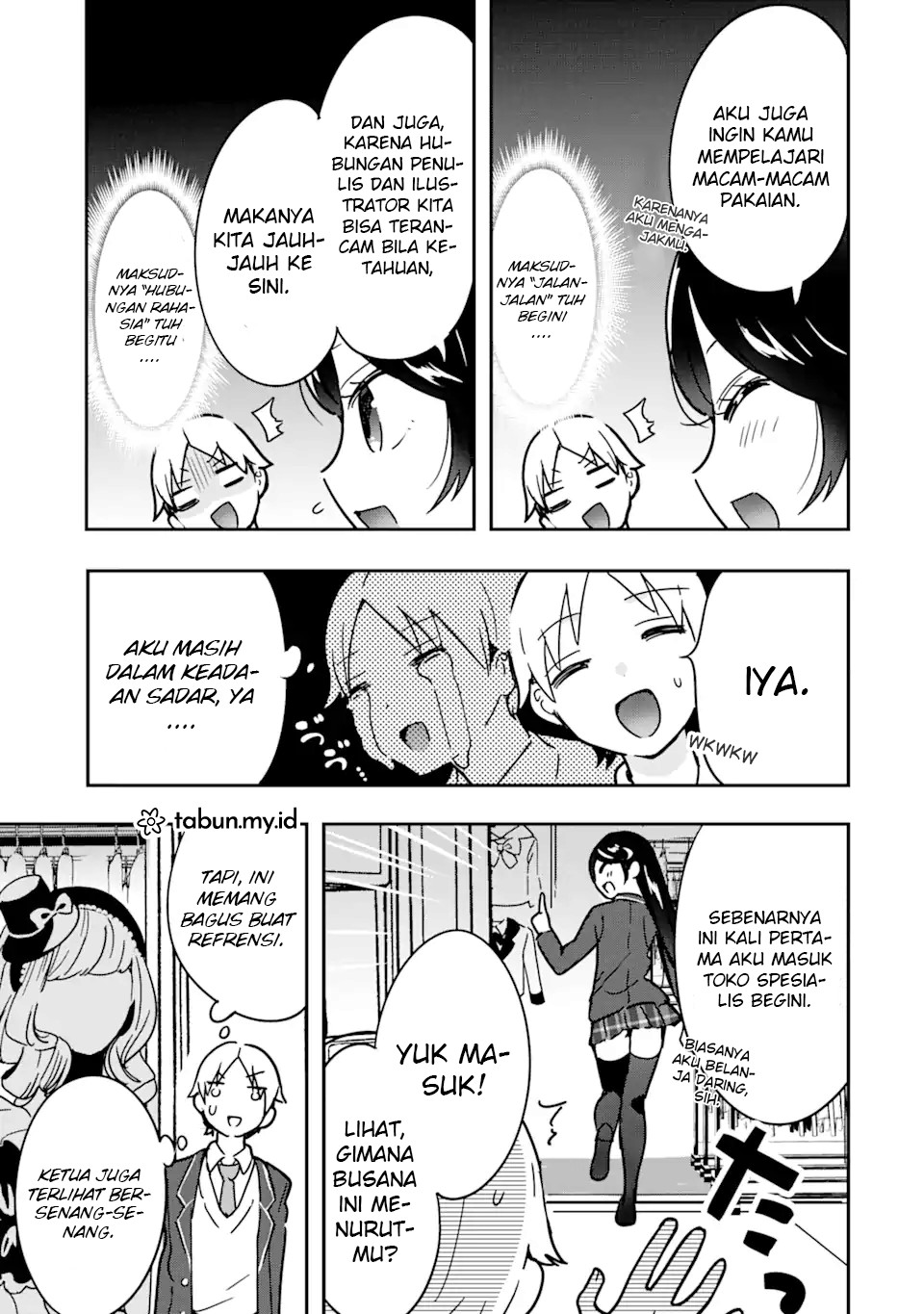 Gakuen 1 no Bishoujo wa x x Eshi no Ore ni Horeteiru!? (The Number 1 Beautiful Girl in the School is in Love With Me, the XXX Artist.) Chapter 3.1