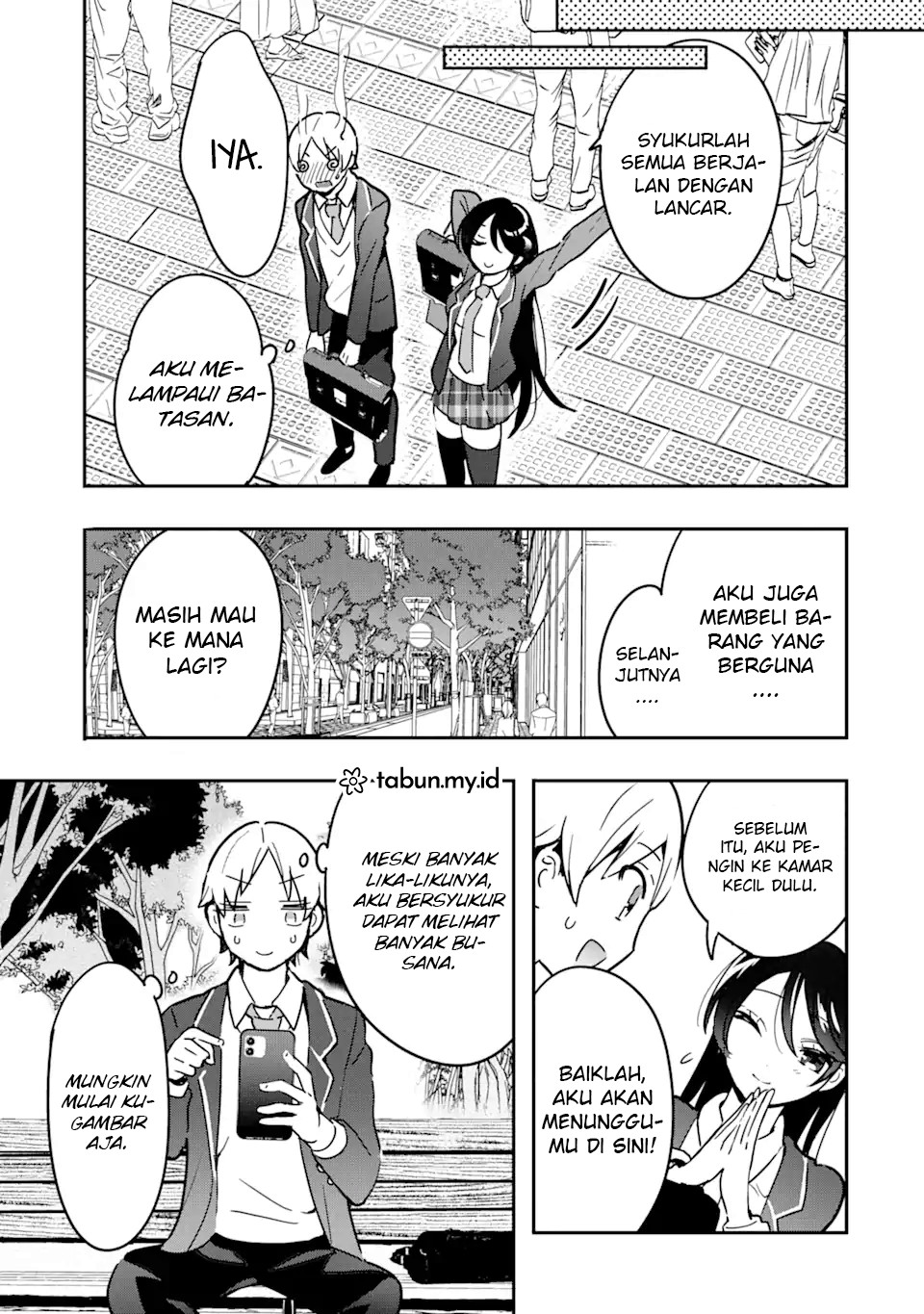 Gakuen 1 no Bishoujo wa x x Eshi no Ore ni Horeteiru!? (The Number 1 Beautiful Girl in the School is in Love With Me, the XXX Artist.) Chapter 3.1