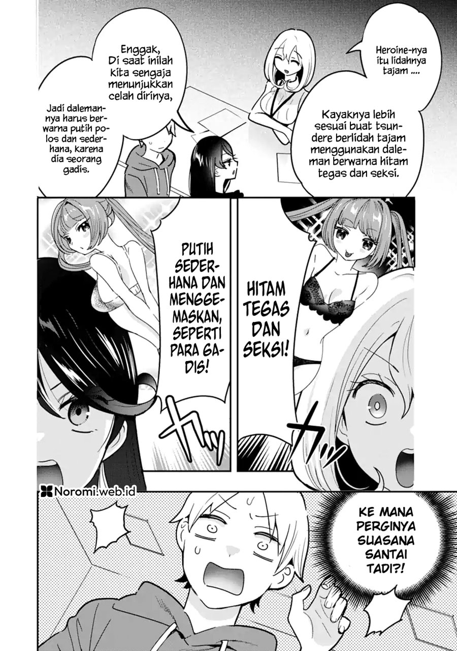 Gakuen 1 no Bishoujo wa x x Eshi no Ore ni Horeteiru!? (The Number 1 Beautiful Girl in the School is in Love With Me, the XXX Artist.) Chapter 4.1