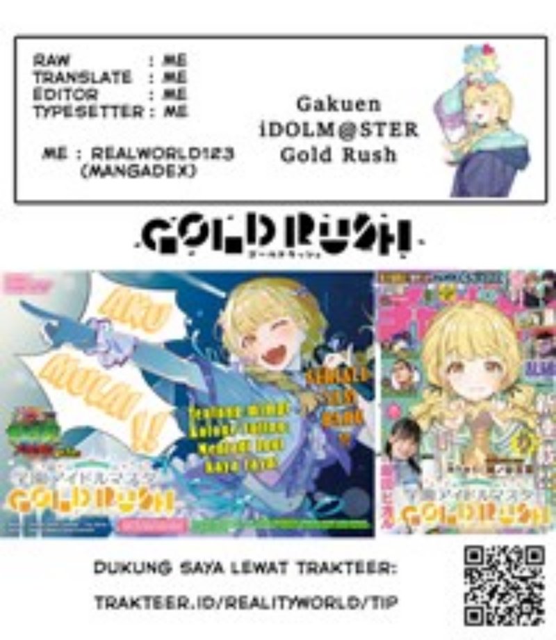 Gakuen Idolm@ster Gold Rush