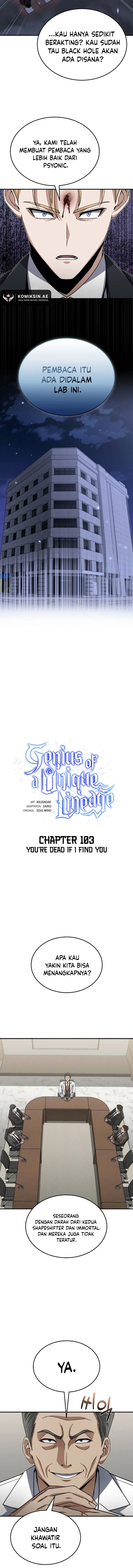 Genius of the Unique Lineage