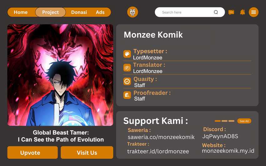 Global Beast Tamer: I Can See the Path of Evolution