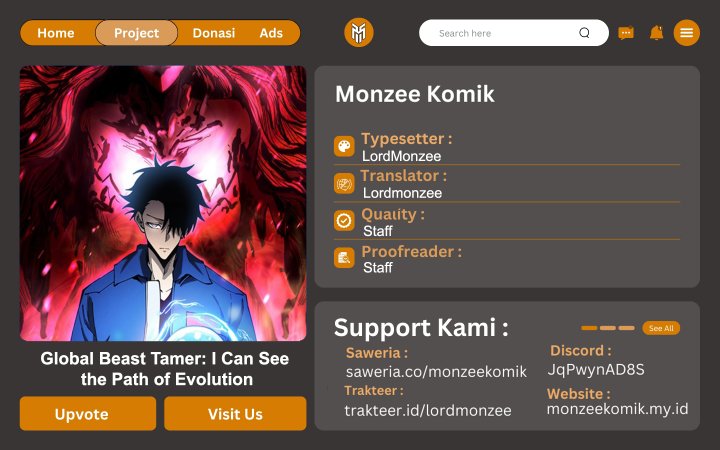 Global Beast Tamer: I Can See the Path of Evolution
