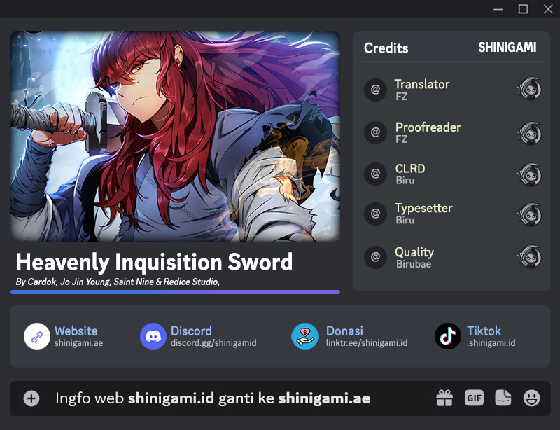 Heavenly Inquisition Sword