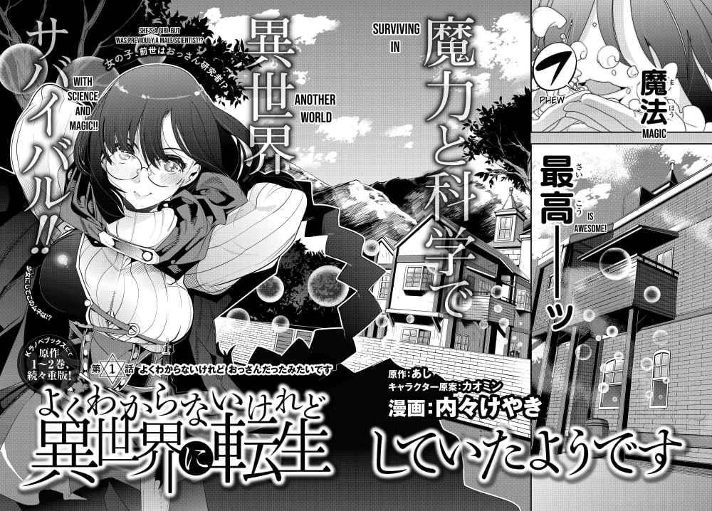 I Don’t Really Get It but It Looks Like I Was Reincarnated in Another World (Yoku Wakaranai keredo Isekai ni Tensei Shiteita You Desu)