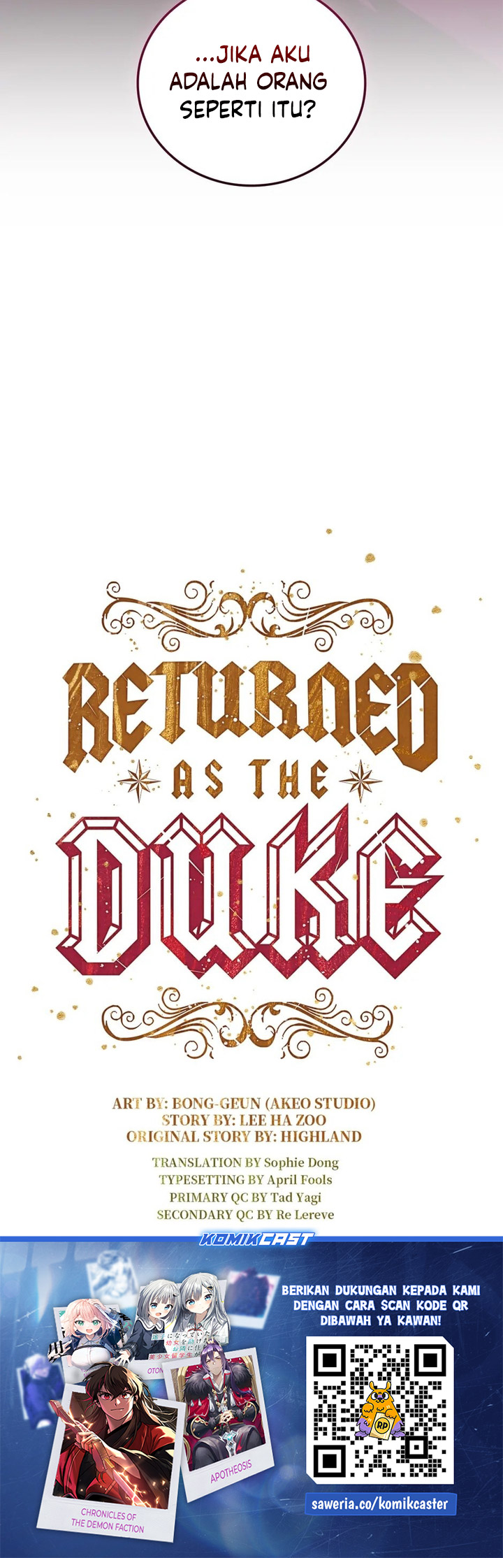 I Regressed As The Duke